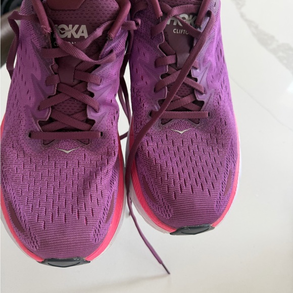 HOKA Women's Purple Running Shoes size 11 - Picture 7 of 7